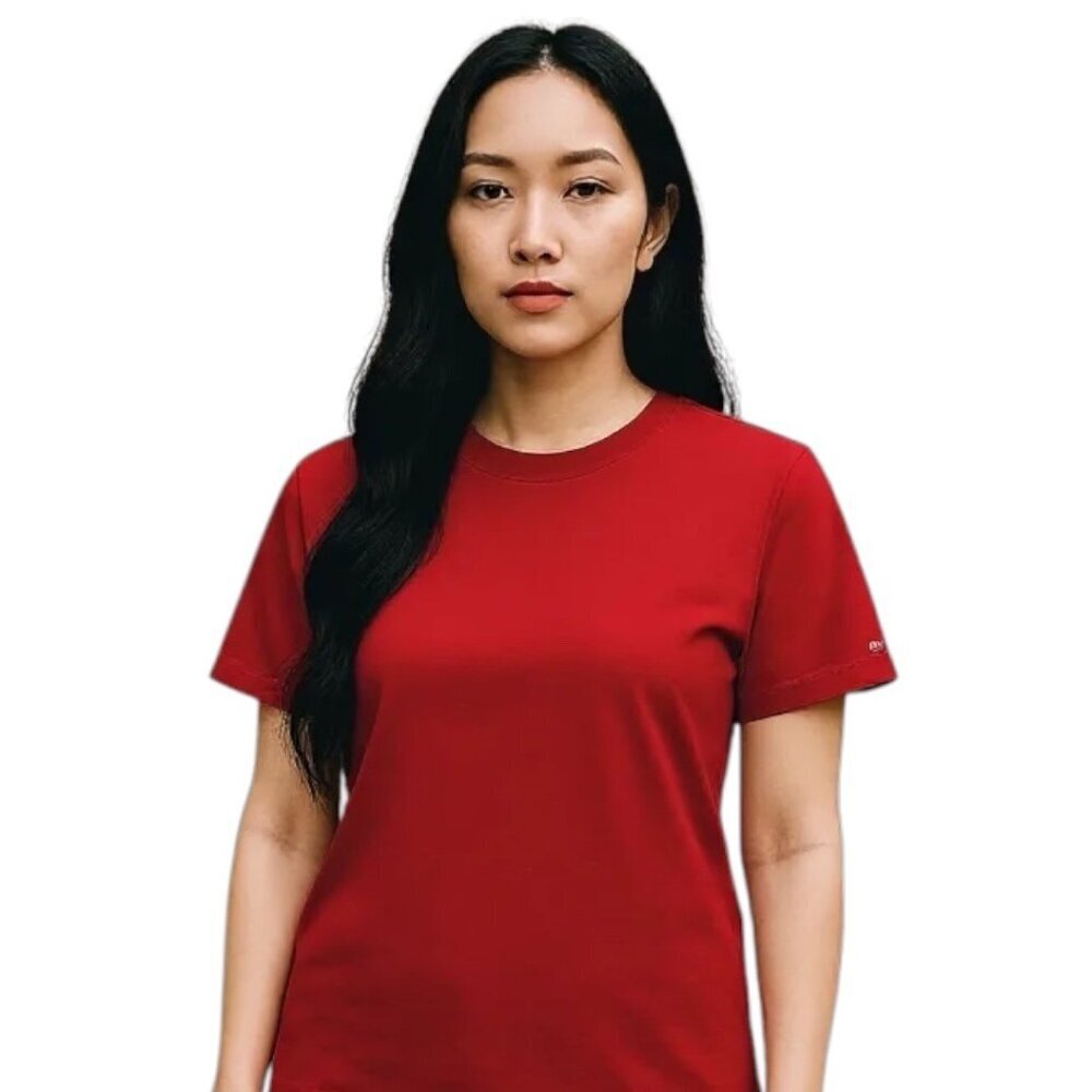 Escada Merino Knit Sweater Top Womens Size 44 US L Old Money Classic Capsule Red
